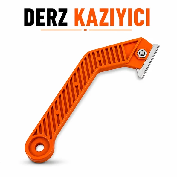 Derz Kazıyıcı Silikon Kazıyıcı Derz Temizleme Aparatı Fayans Seramik Paslanmaz Bıçaklı ürün görseli 1