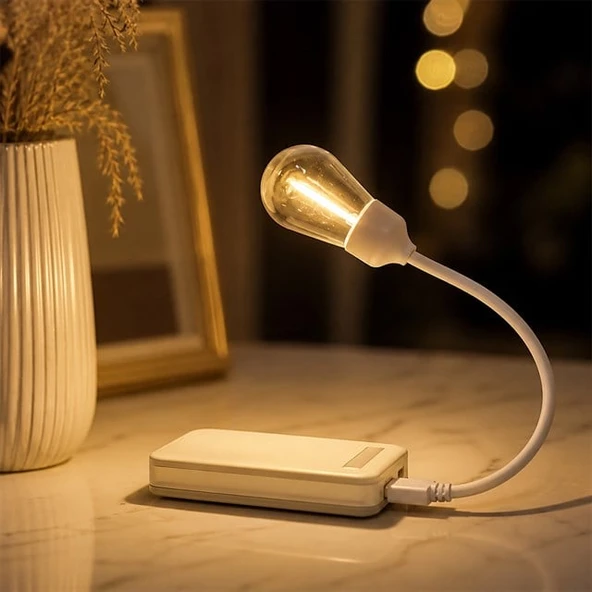 Powermaster PM-25790 Esnek Usb'li Ledli Gece Lambası - Resim 2