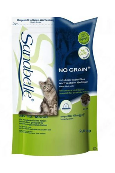 Sanabelle No Grain Taze Kümes Hayvanlı Kedi Maması 2 Kg ürün görseli 1