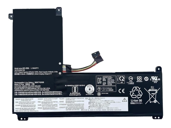RETRO Lenovo IdeaPad 1-14IGL05, L19M2PF1 Notebook Bataryası ürün görseli 1