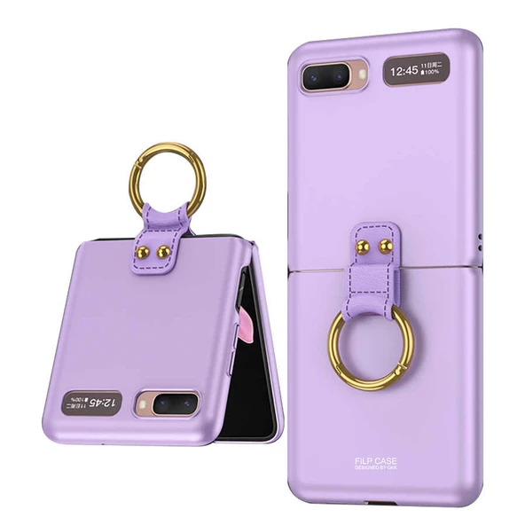 Galaxy Z Flip Kılıf Zore Flip Ring Kıpta Kılıf ürün görseli 1