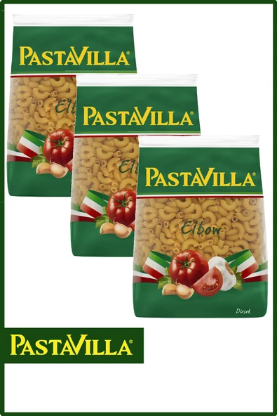 Pastavilla Dirsek Makarna 500 gr x 3 Adet ürün görseli 1
