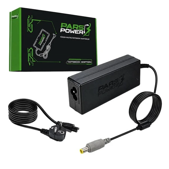 Parspower Prs-046 Plastik Kasa 20V 3.25A 65W (7.9*5.5Mm) Standart Notebook Adaptör ürün görseli 1
