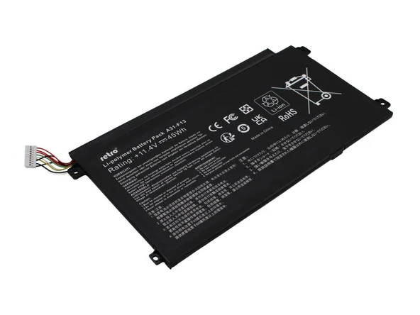 RETRO A31-F13 Notebook Bataryası ürün görseli 1