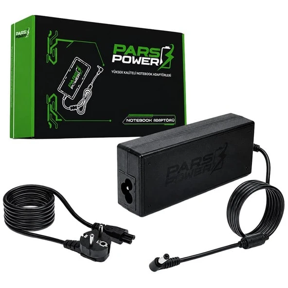 Parspower Prs-013 Plastik Kasa 19V 3.42A 65W (4.0*1.7Mm) Standart Notebook Adaptör ürün görseli 1