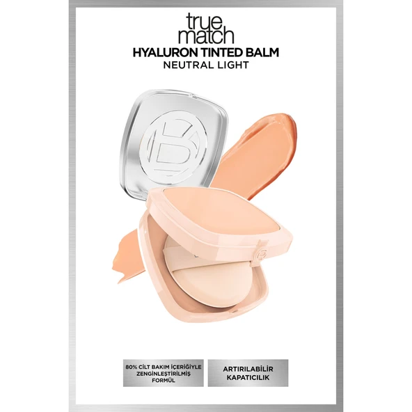 L'Oréal Paris True Match Hyaluron Tinted Balm Fondöten - 2.5 Neutral Light ürün görseli 1