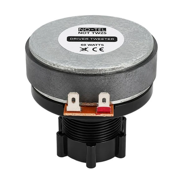 Notel Not Tw25 25 Mm 8 Ohm 60 Watt Titanyum Driver Tweeter Tiz Hoparlör ürün görseli 1