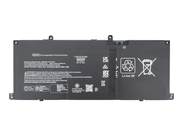 RETRO Hp Envy 14-fa0000 x360, GD03XL Notebook Bataryası ürün görseli 1