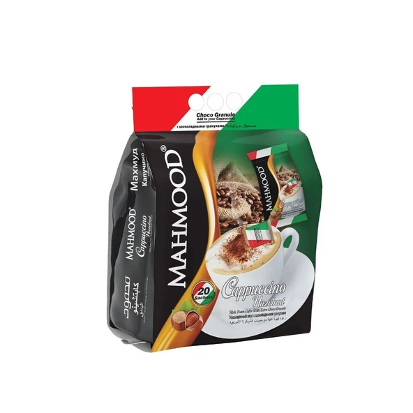 Mahmood Coffee Cappuccino Fındık Choco Granül 20 Adet x 25 Gram ürün görseli 1