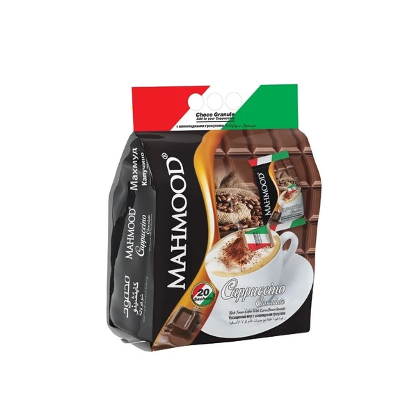 Mahmood Coffee Cappuccino Çikolata Choco Granül 20 Adet x 25 Gram ürün görseli 1