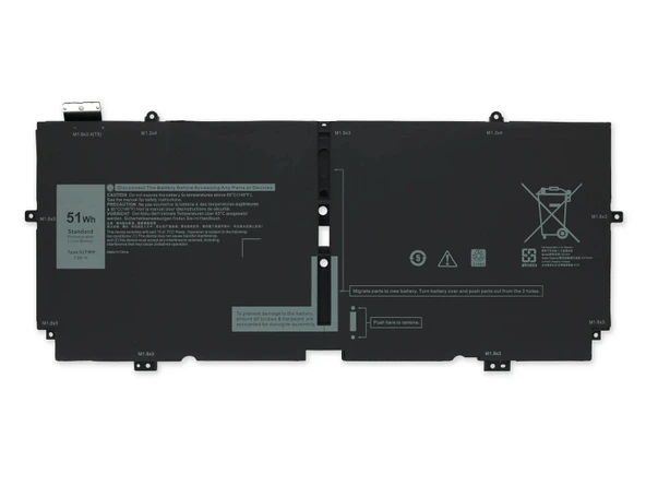RETRO Dell XPS 7390 2-in-1, 52TWH Notebook Bataryası ürün görseli 1