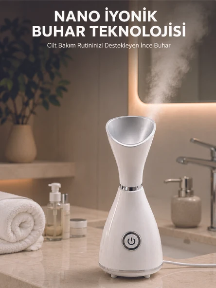 Ev Tipi Nano Yüz Buhar Makinesi İnce Buhar Teknolojisi ürün görseli 1