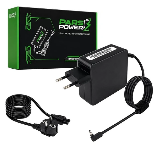Parspower Prs-016 Plastik Kasa 19 V 3.42A 65W (3.0*1.1Mm) Standart Notebook Adaptör ürün görseli 1