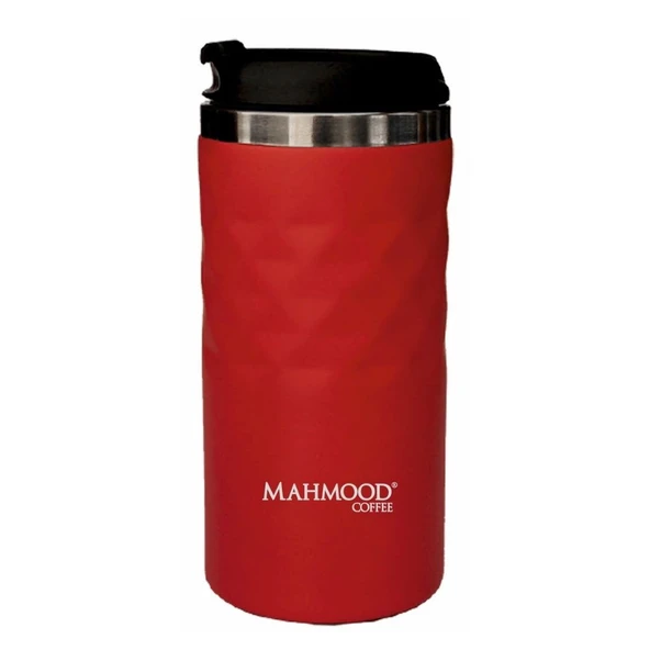 Mahmood Coffee Çelik Kırmızı Termos 300 ml ürün görseli 1