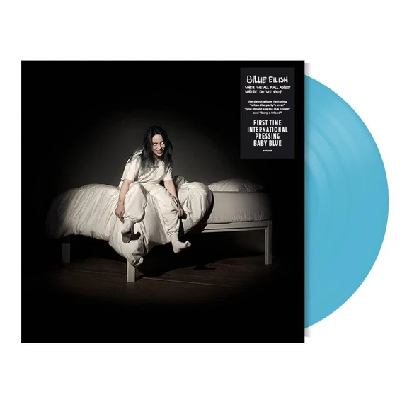 Billie Eilish - When We All Fall Asleep, Where Do We Go (Limited Edition) (Baby Blue Vinyl) - Plak ürün görseli 1