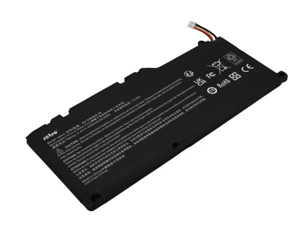 RETRO NV-636668-3S Notebook Bataryası - Resim 2