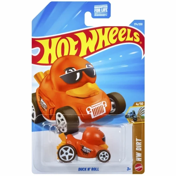 Hot Wheels Tekli Arabalar DUCK 'N ROLL - JJK17 (KISA KART) ürün görseli 1