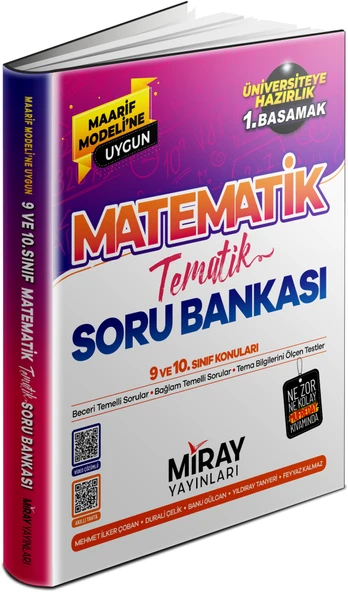 Miray Yayınları Miray 2027 Tyt Maarif Matematik Soru Bankası ürün görseli 1
