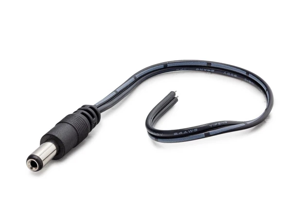 Dc Power Jack Kablosu 5.5x2.0 Mm 26 Cm HDX5506 ürün görseli 1