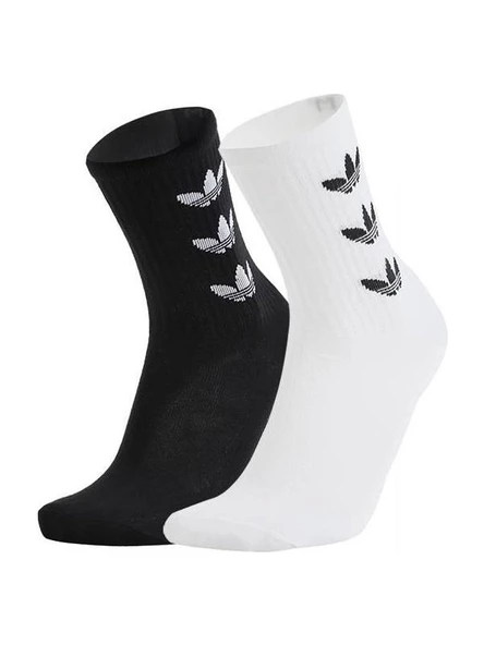 Adidas GD3559 Cuff Crw 2p  UNISEX Çorap ÇOK RENKLİ ürün görseli 1