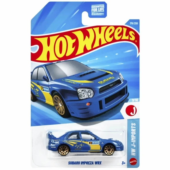 Hot Wheels Tekli Arabalar SUBARU IMPREZA WRX- JJK19 (KISA KART) ürün görseli 1