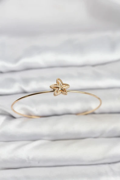 Yıldız Model Gold Renk Bileklik ürün görseli 1
