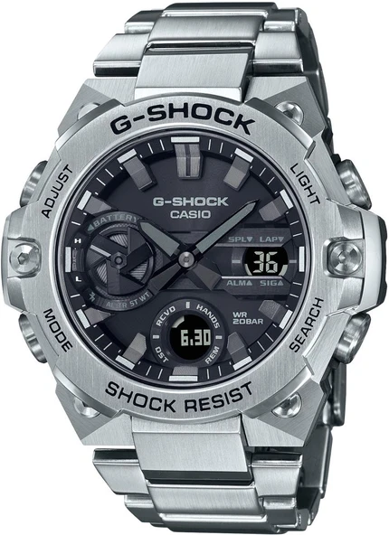 CASIO G-SHOCK GST-B400D-1ADR KOL SAATİ - Resim 2