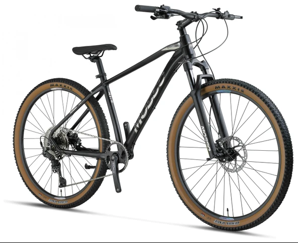 MOSSO BLACK EDITION-29 CUES ERKEK DAĞ BİSİKLETİ 457H HD 29 JANT 10 VİTES MAT SİYAH CHROME ürün görseli 1