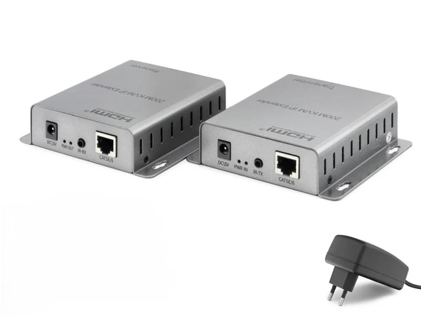 Hdmı Kvm Ip Extender Loop Out Ir 1080p 60 Hz 200 M HDX1343 ürün görseli 1
