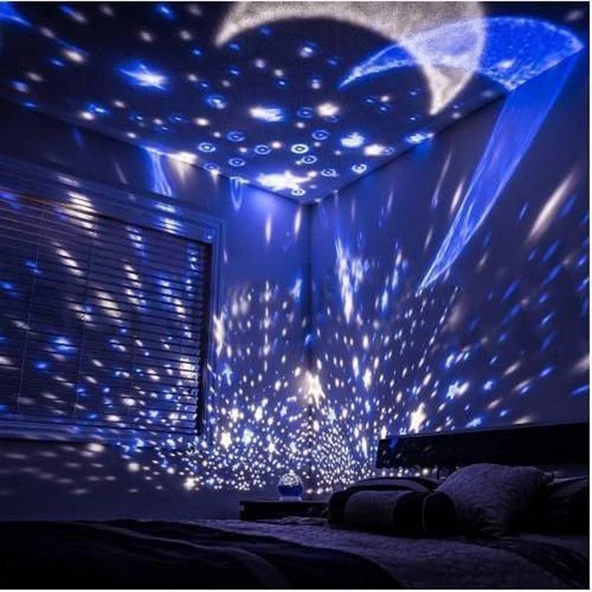 Star Master Projeksiyon Gece Lambası - Resim 3
