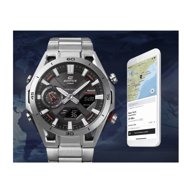 Casio Edifice ECB-2300D-2ADF Kol Saati - Resim 5