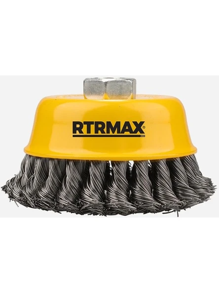 Rtrmax Burgulu Çanak Fırça 80 mm RH22108 ürün görseli 1