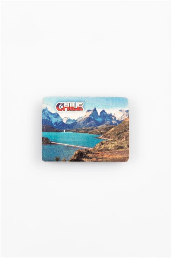 Şili Temalı Taş Magnet - Resim 3