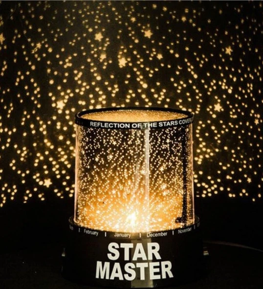 Star Master Projeksiyon Gece Lambası - Resim 4