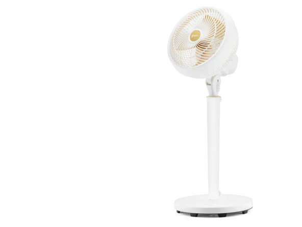 Vortex 79 Ayarlanabilir Ayaklı Retro Vantilatör 9 İnç 70W 3 Kademeli Beyaz FNF15 ürün görseli 1