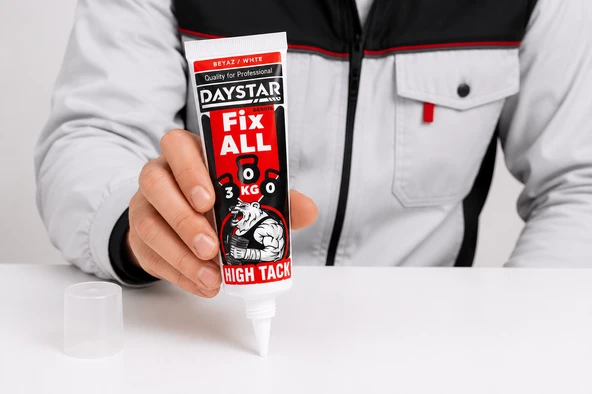 Güçlü Montaj Yapıştırıcısı 100 Gr Korniş Ayna PVC Ahşap Mermer Taş Seramik Yapıştırıcı ürün görseli 1