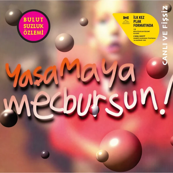 Bulutsuzluk Özlemi - Yaşamaya Mecbursun - Plak ürün görseli 1