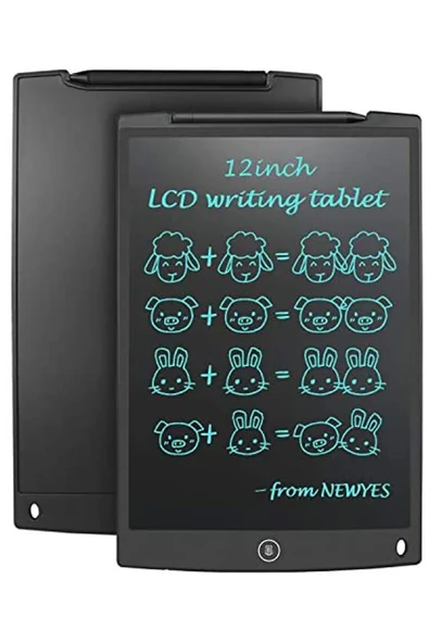 12 Inc Writing Lcd Grafik Dijital Kalemli Çizim Tableti Yazı Tahta Not Yazma Eğitim Tableti ürün görseli 1