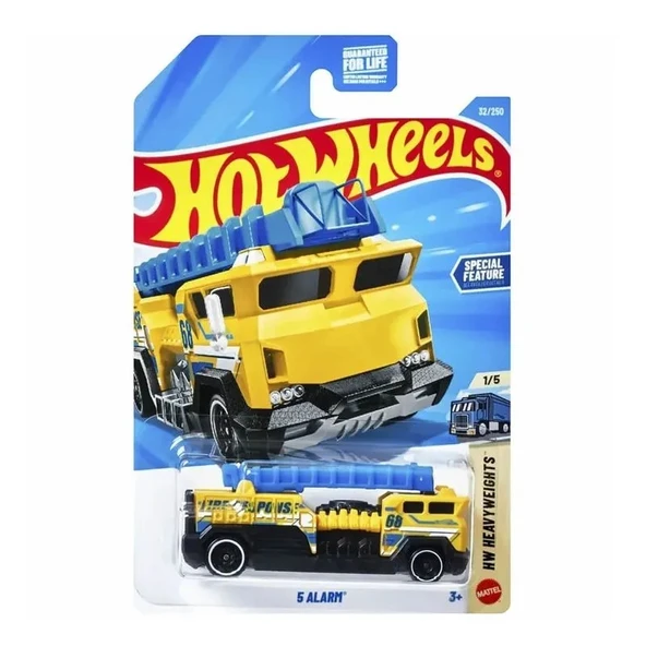 Hot Wheels Tekli Arabalar 5 ALARM - JJK90 (KISA KART) ürün görseli 1