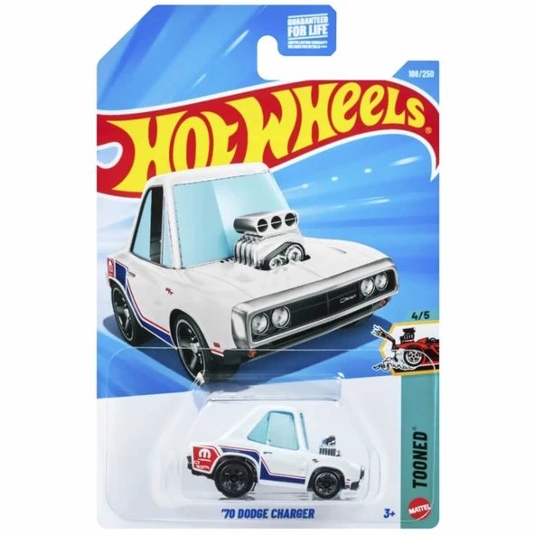 Hot Wheels Tekli Arabalar  70 DODGE CHARGER - JJK26 (KISA KART) ürün görseli 1