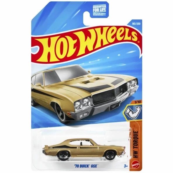 Hot Wheels Tekli Arabalar 70 Buick GSX - JJK23 (KISA KART) ürün görseli 1