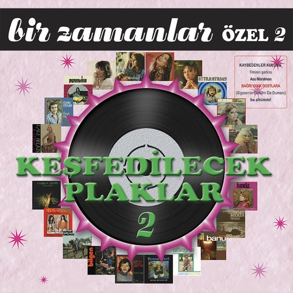 Bir Zamanlar Özel Vol. 2 33 Plak Pop Müzik Çeşitli Sanatçılar İçin ürün görseli 1