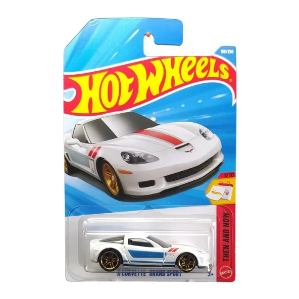 Hot Wheels Tekli Arabalar 11 Corvette Grand Sport - JJK27 (KISA KART) ürün görseli 1