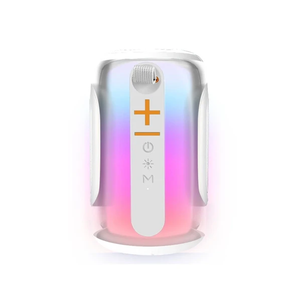 Pluse 8 Rgb Kablosuz Hoparlör - Beyaz ürün görseli 1