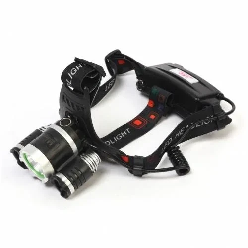 Br-5000 T6 5000 Lm 3xcree T6+2r5 Led Kafa Feneri ürün görseli 1