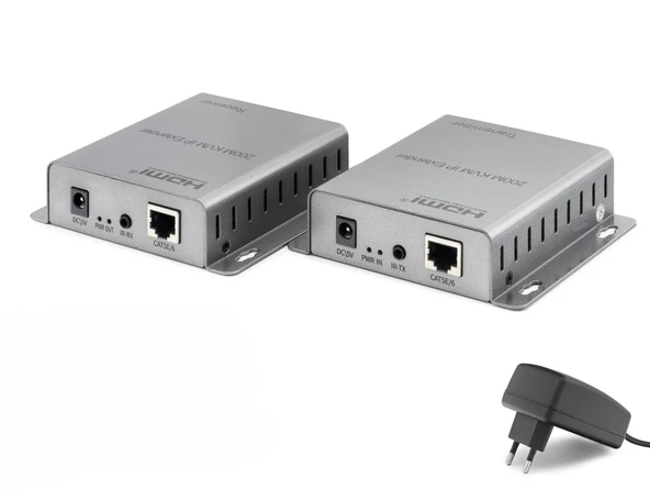 Hdmı Kvm Ip Extender Loop Out Ir 1080p 60 Hz 200 M HDX1343 ürün görseli 1