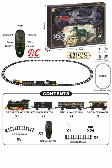 699-139A UZAKTAN KUMANDALI TREN ürün görseli 1