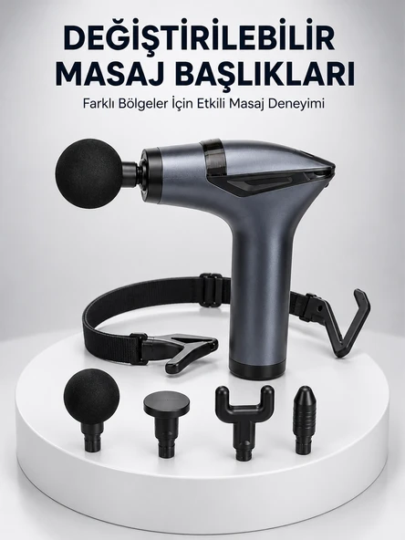 Aktüel 3in1 Taşınabilir Şarjlı Titreşimli Masaj Cihazı Çok Fonksiyonlu Yeni Nesil ürün görseli 1