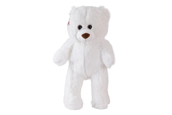 1216B PUFFY SALAŞ AYI 45 CM BEYAZ - Resim 2