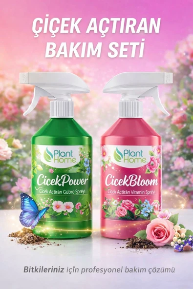 Çiçek Besini 500 ml - Genel Güçlendirici - Doğal Bitki Bakım Spreyi ürün görseli 1